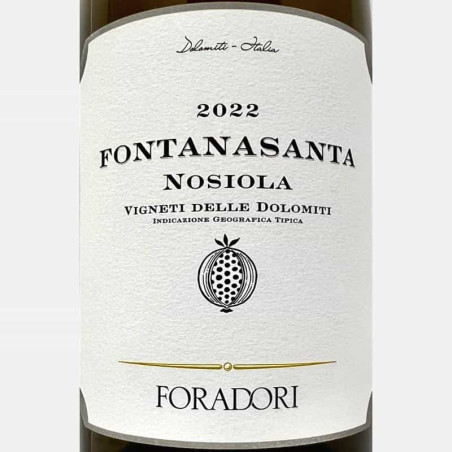 Fontanasanta Manzoni Bianco Vigneti Delle Dolomiti IGT 2021 Bio